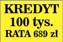 100 tys rata 689 zł