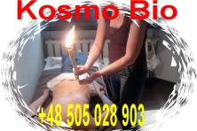 Kurs świecowanie konchowanie uszu z czakroterapią i aromaterapią,terapia konchami hopi na ciele,masa