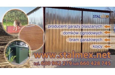 Garaże blaszane, bramy garażowe,domki ogrodowe PRODUCENT!!!