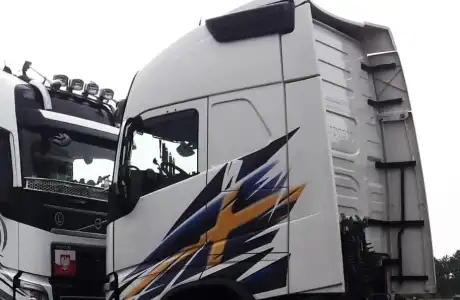 Zestaw naklejek volvo fh4 tuning truck sweden