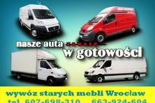 Wywóz starych mebli,utylizacja mebli,opróżnianie mieszkań,wrocław