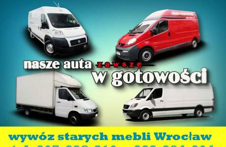 Wywóz starych mebli,utylizacja mebli,opróżnianie mieszkań,wrocław