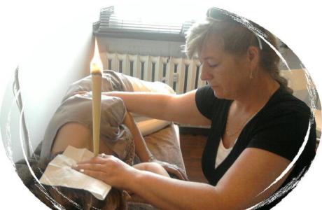 Kurs świecowanie konchowanie uszu z czakroterapią i aromaterapią,terapia konchami hopi na ciele,masa
