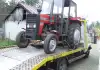transport ciągników przyczep rozrzutników maszyn rolniczych lawetą Latowicz