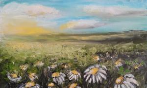 Kwiaty Polne – sprzedam obrazy olejne 