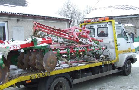 transport maszyn rolniczych lawetą FAKTURY VAT 510-03-43-99