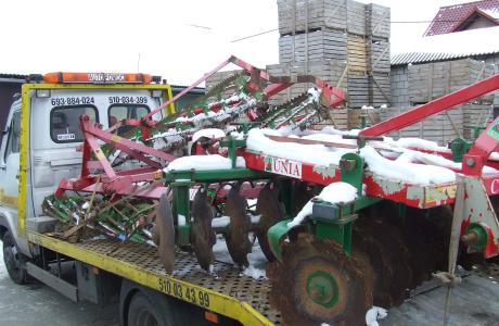 transport maszyn rolniczych lawetą FAKTURY VAT 510-03-43-99